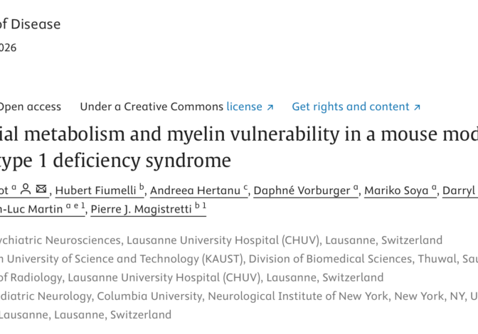 Monosnap Disrupted glial metabolism and myelin vulnerability in a mouse model of glucose transporter type 1 deficiency syndrome - Scienc… 2026-09-29 06-17-33